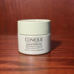 Clinique super defense moisturizer
